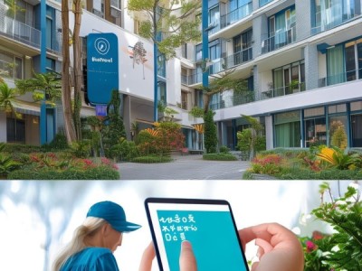 轻松、安全的预订服务，蔚蓝酒店