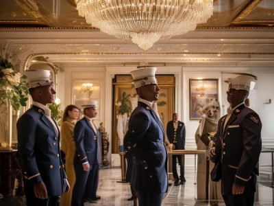 五星级酒店，礼尚往来