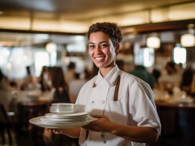 酒店餐饮服务员，责任与挑战