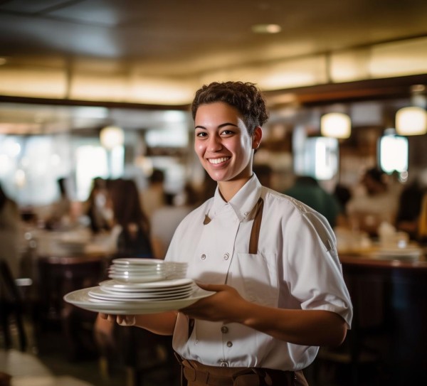 酒店餐饮服务员，服务中的责任与挑战