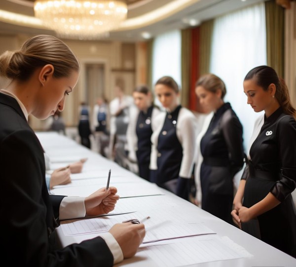 酒店服务礼仪大赛评分，展现专业与规范